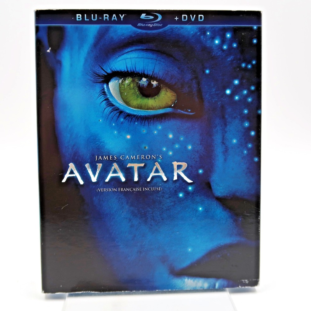 Avatar Blu-ray DVD 2009 James Cameron Sam Worthington Zoe Saldana Sci-Fi Movie